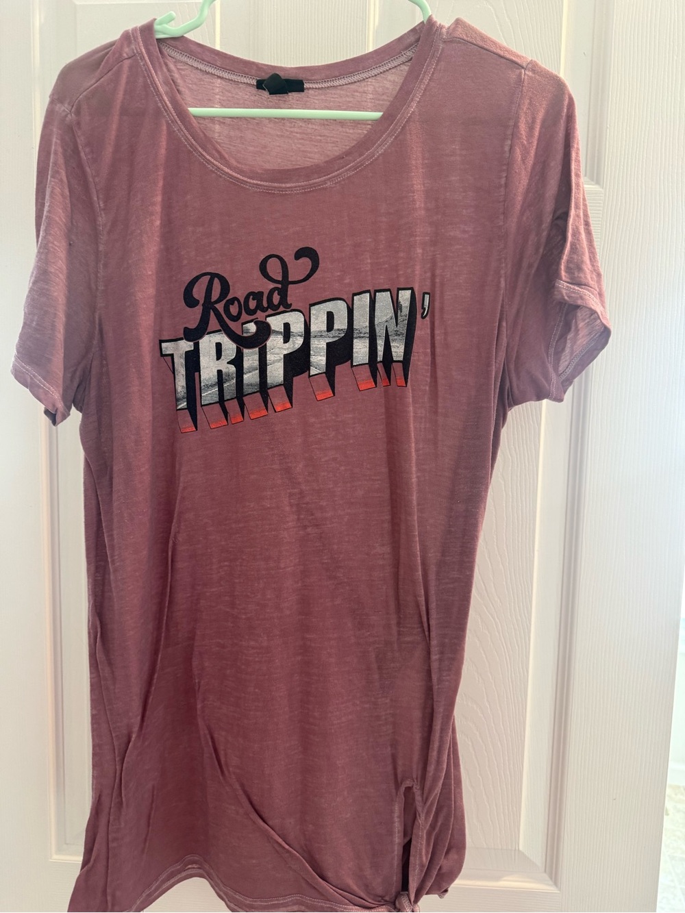 Torrid Mauve Tie-Sleeve Top – Size 1 (14/16)